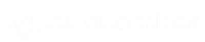 StockScriber logo white